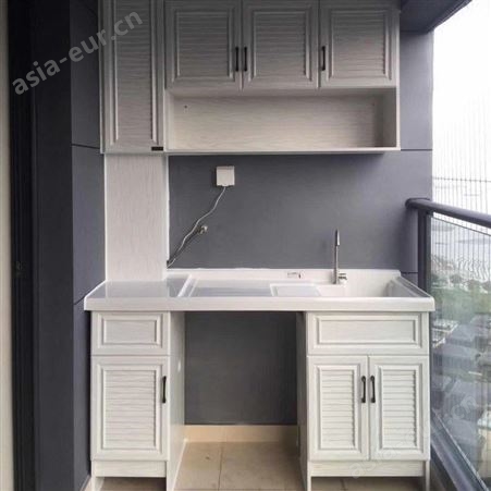 百和美焦作浴室柜组合 白色防滑铝板卫生间卫浴柜 组合款浴室柜尺寸 支持批发