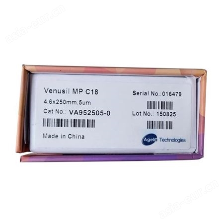 VA952505-0艾杰尔 Venusil MP C18 液相色谱柱4.6*250mm 5μm