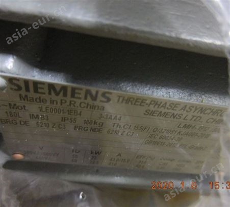 电机 1LE0001-1CB03-3AA4 Siemens西门子