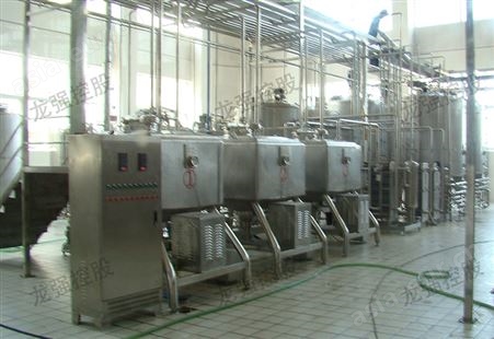 小型牛奶制品加工生产线 牛乳饮料调配杀菌成套设备